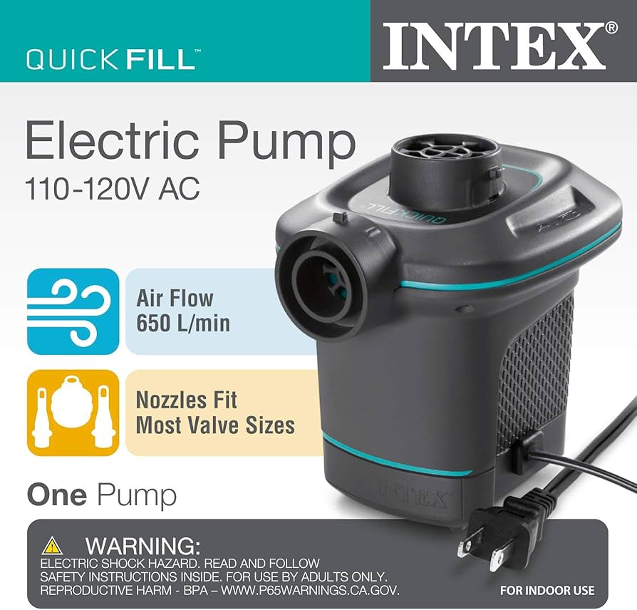 Intex Mini Pump & Electric Pump