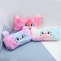 Cute Cat Pencil Case Plush - Storage Pouch Assorted Design