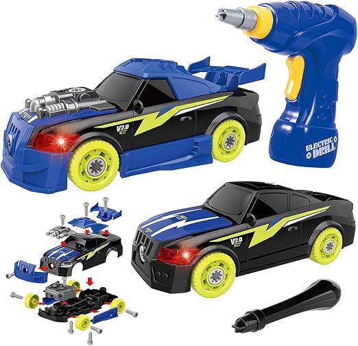 DIY Build & Disassemble Sports Car Toy Set