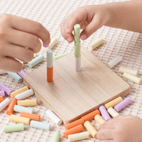 Montessori Wooden Counting & Sorting Logic Board