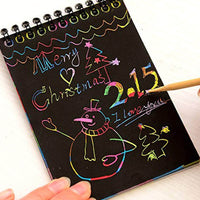 SCRATCH PAINTING NOTE BOOK FOR KIDS - JustForKids