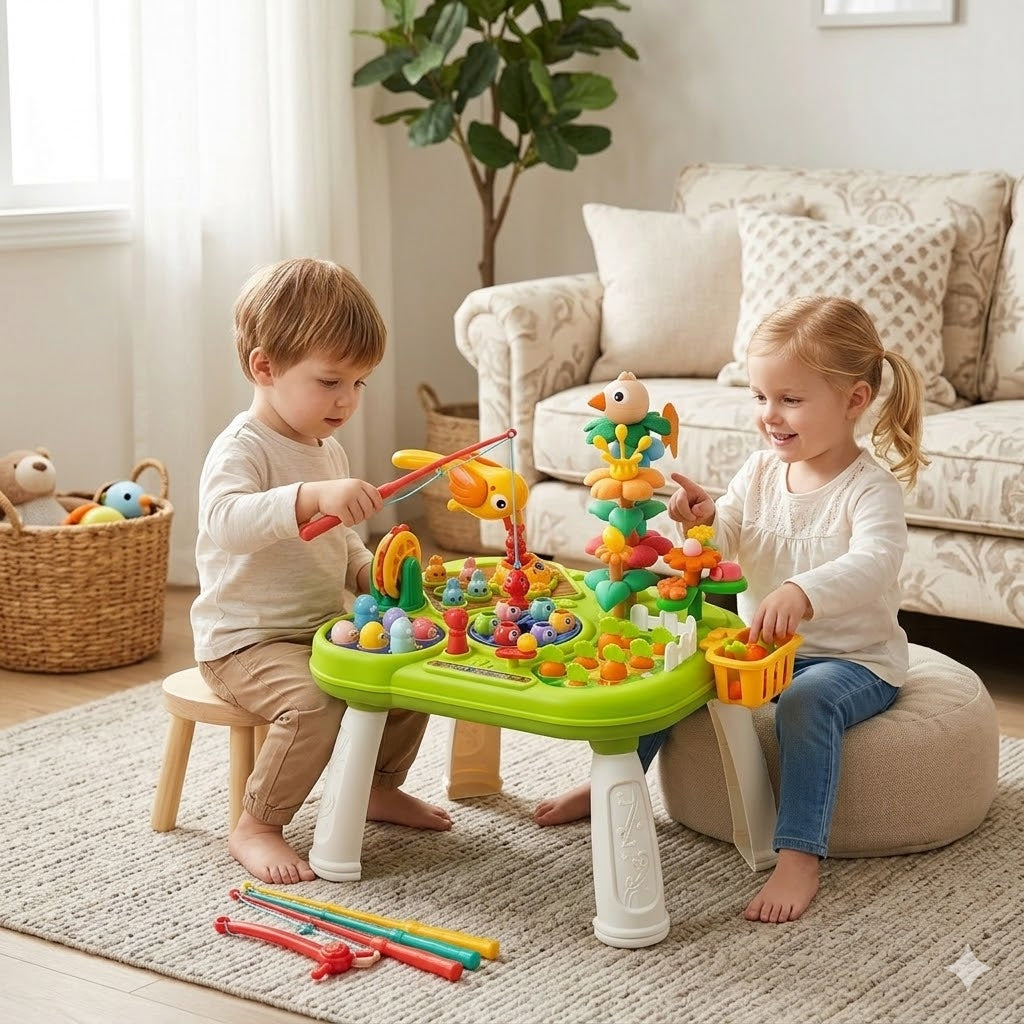 Farm Garden Table – Educational Activity Toy for Kids