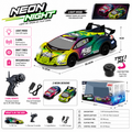 Neon Night 2.4GHz RC Drift Car with LED Lights