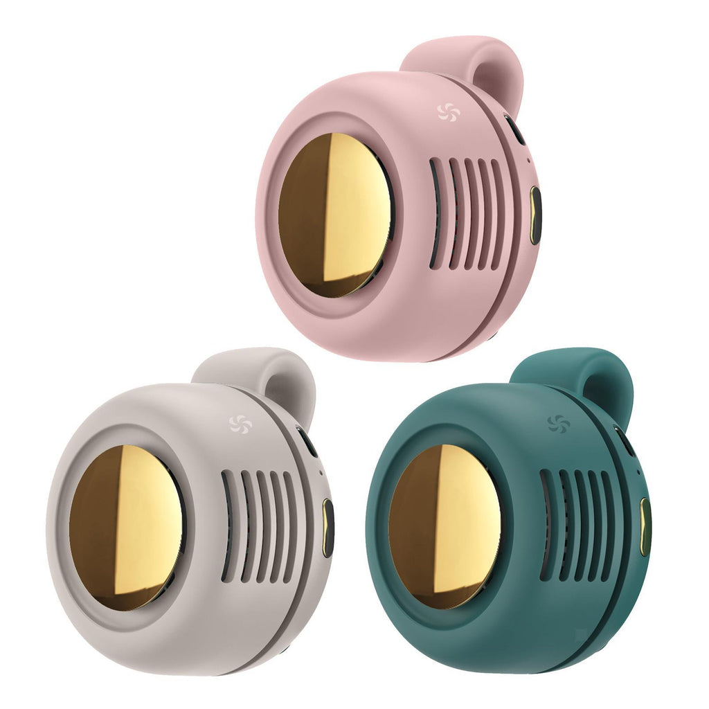 Portable Mini Neck Fan – Rechargeable Hands-Free Cooling Fan