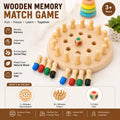 Wooden Memory Match Stick Game
