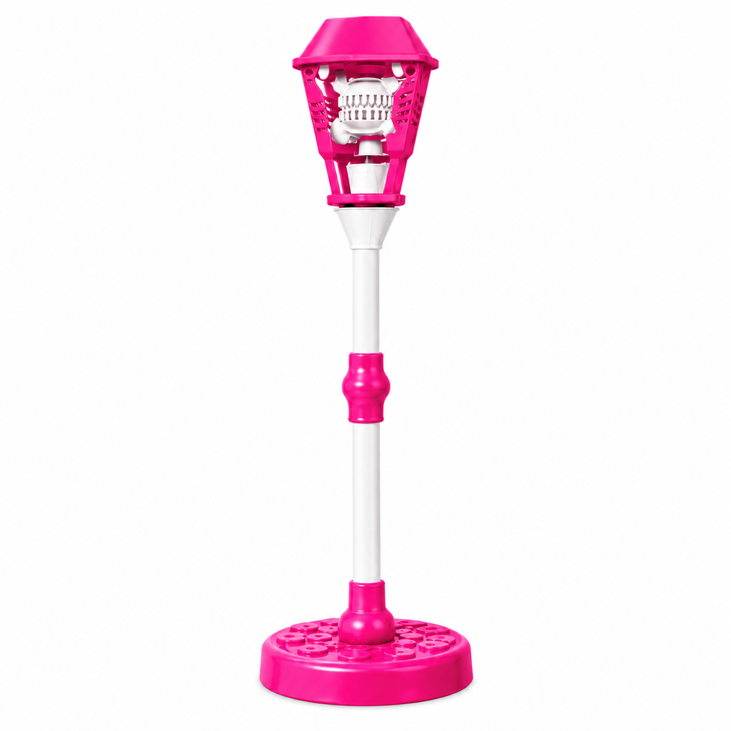 Bubble Street Lamp – LED Light-Up Bubble Machine for Kids