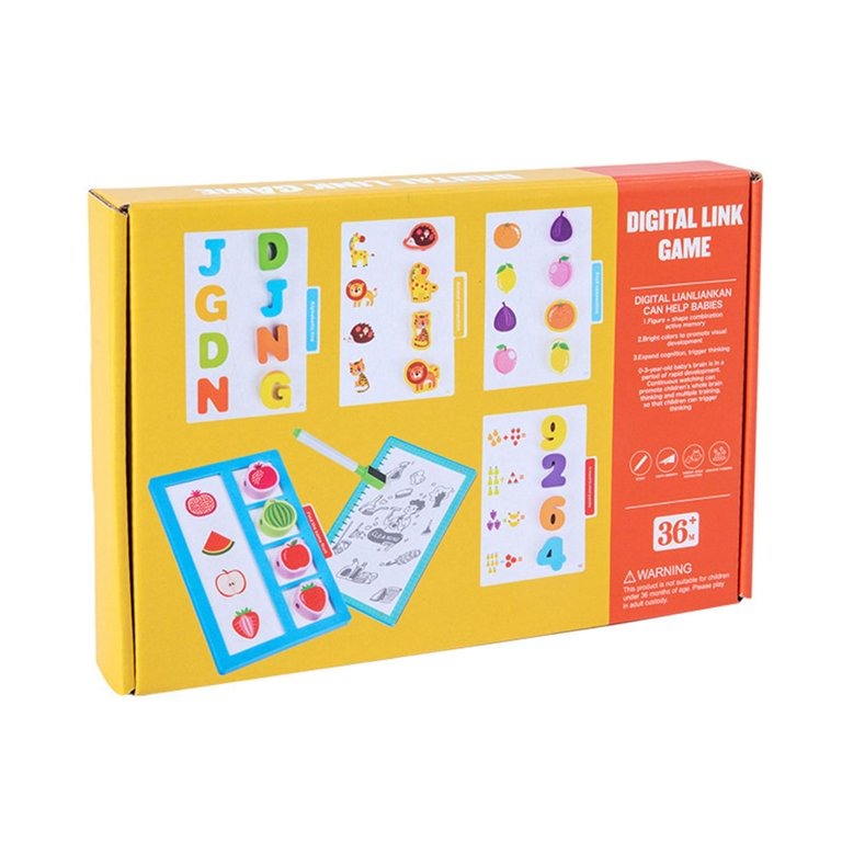 Early Education 3in1 Digital Link Wooden Animal Theme&nbsp;