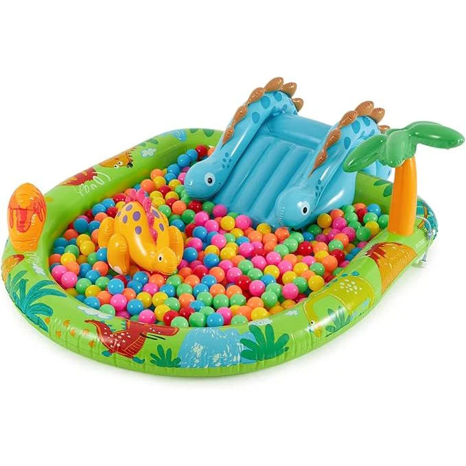 Intex Little Dino Inflatable Play Center - 191 cm × 152 cm × 58 cm