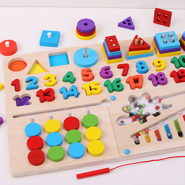 Wooden Montessori  Activity Learning Board