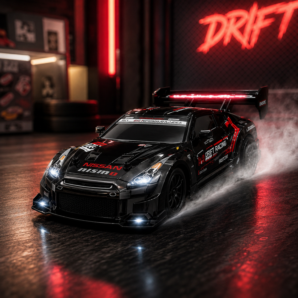 1:24 RC Drift Racing Car with 2.4GHz Remote - High-Speed