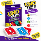 UNO Flip! Double-Sided Card Game - Fun & Trending Family Game