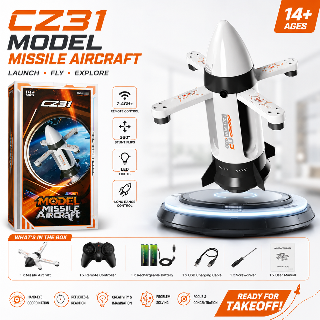 CZ31 Model Missile Aircraft RC Drone Toy