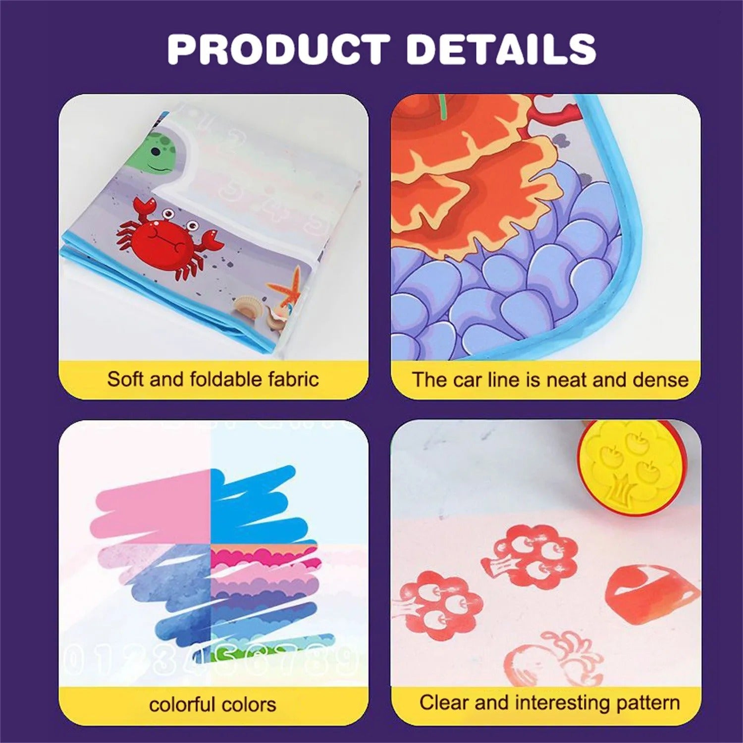 Aqua Magic Water Doodle Mat - Marine Life
