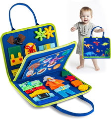 The Children's Busy Book – Interactive & Educational Activity Board