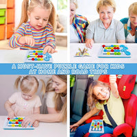 Montessori Slide Four-Color Chess Board Game - JustForKids