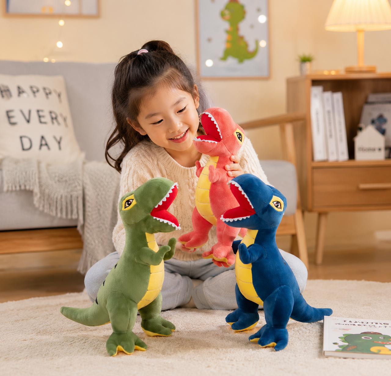 Adorable Dinosaur Soft Plush Toy