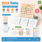 Montessori Shape Pattern Learning Toy