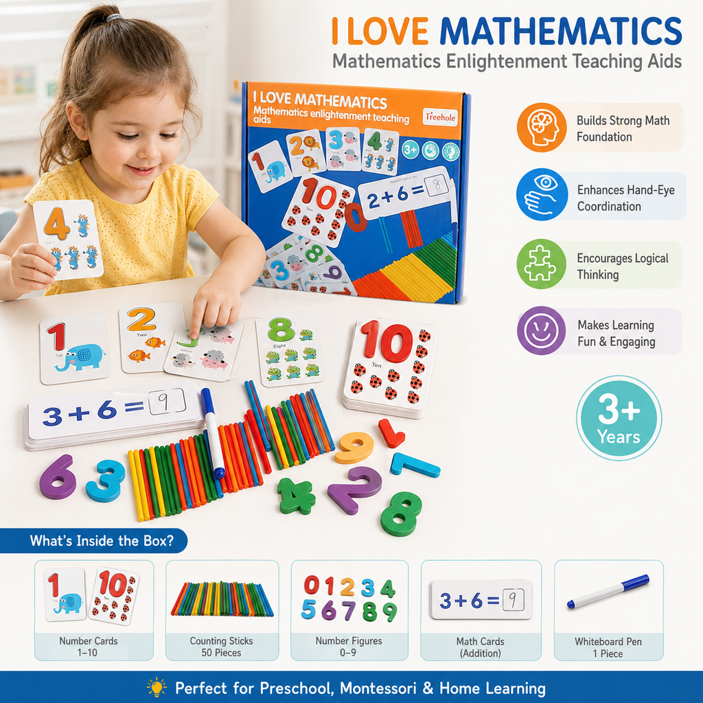 Mathematics Learning Set – Montessori Educational Math Toy