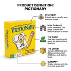 Pictionary Classic Guessing Board Game