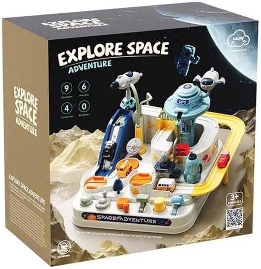 Space Explore Adventure Race Track Set - JustForKids