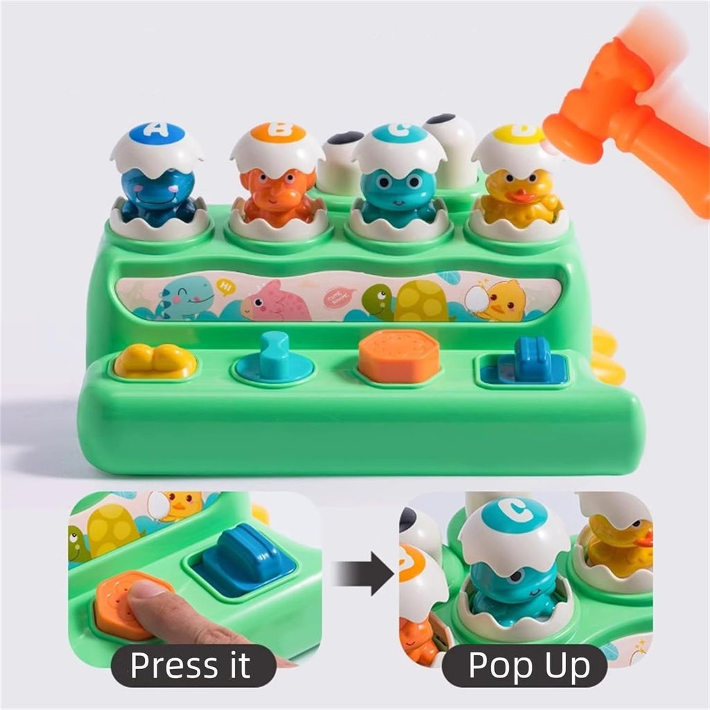 Dinosaur Pop-Up Whack Game