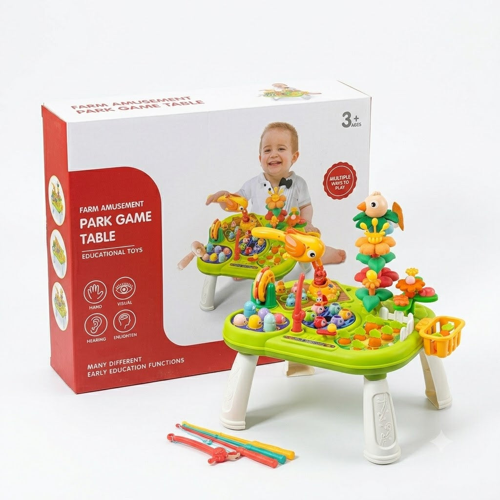 Farm Garden Table – Educational Activity Toy for Kids