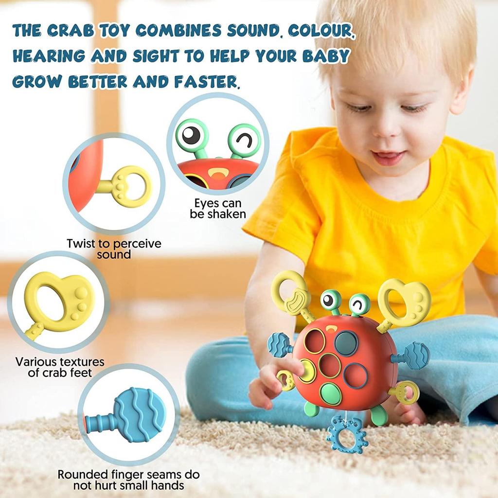 ladybug-shaped pull string rattle
