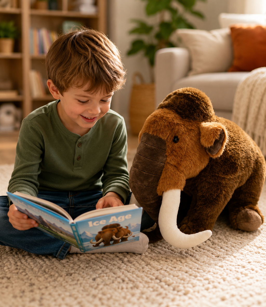 Woolly Mammoth Plush Toy