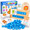 Alphabet & Math Learning Board – Montessori Educational Toy for Kids