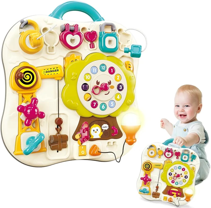 Montessori Multifunction Exploration Busy Board Learning