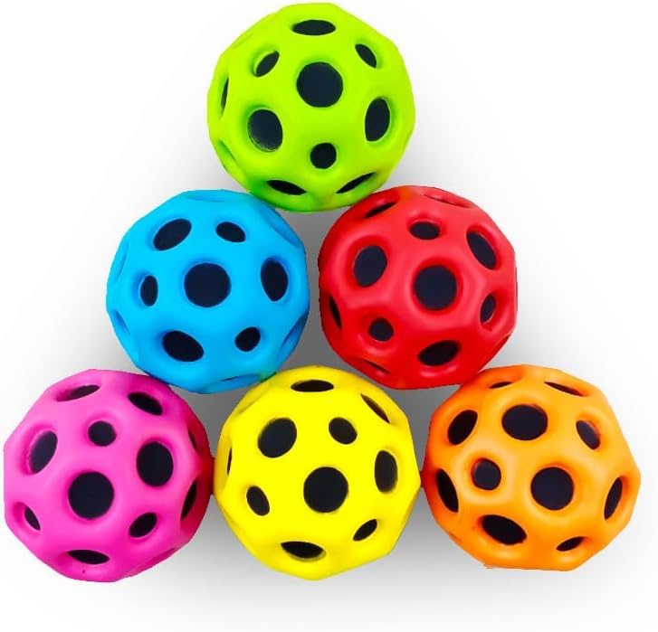 High Bounce Moon Anti Stress Ball (Medium) - JustForKids