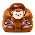 Animal Plush Baby Sofa Seat – Monkey, Duck, Bee & Cow