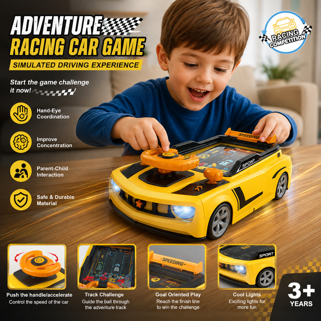Adventure Racing Car Game – Simulated Driving