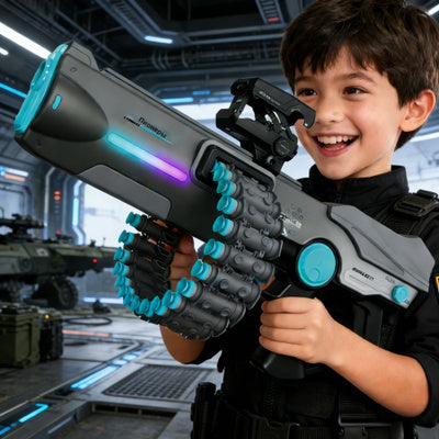 Pioneer Electric Soft Bullet Gun with Lights
