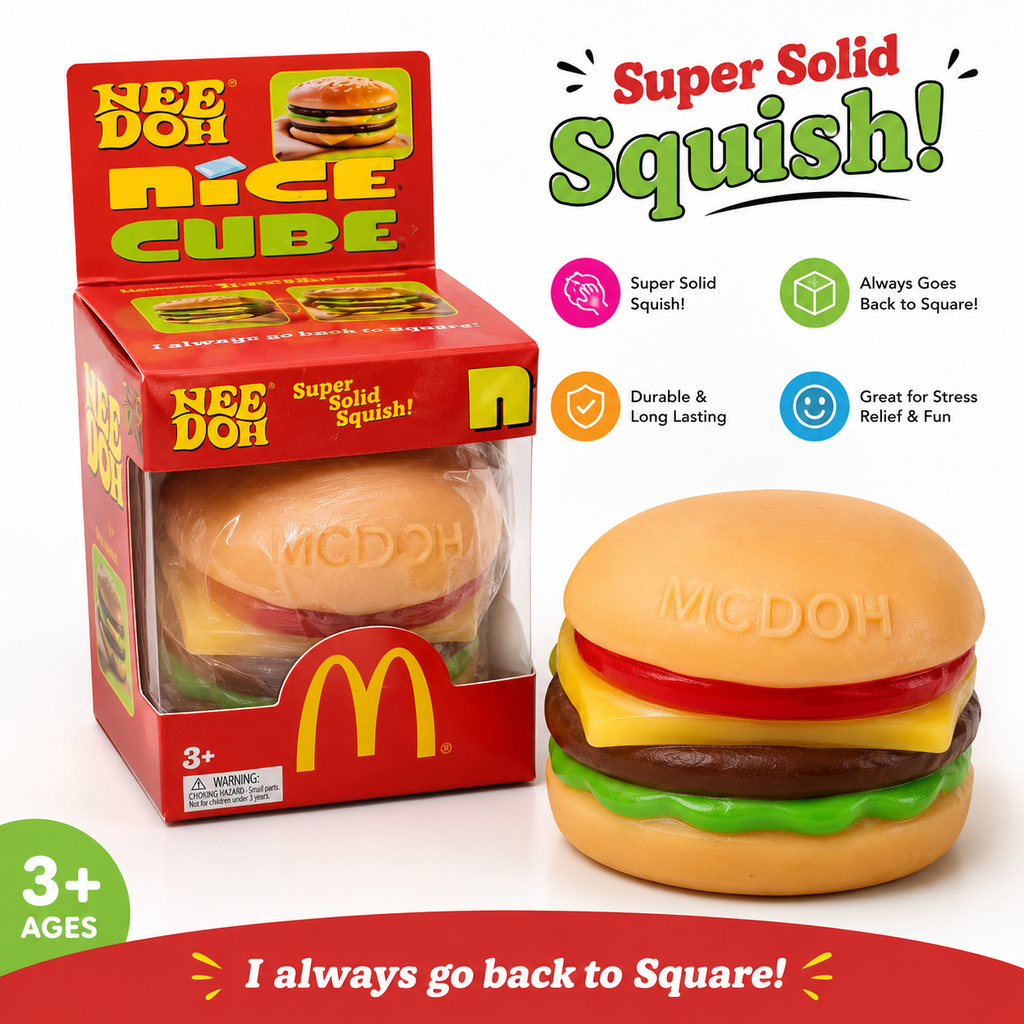 Ultimate Squishy Collection – NeeDoh Cubes, Butter, Buns & More