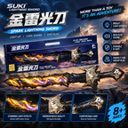 SUKI Lightning Sword Toy for Kids – Light & Sound