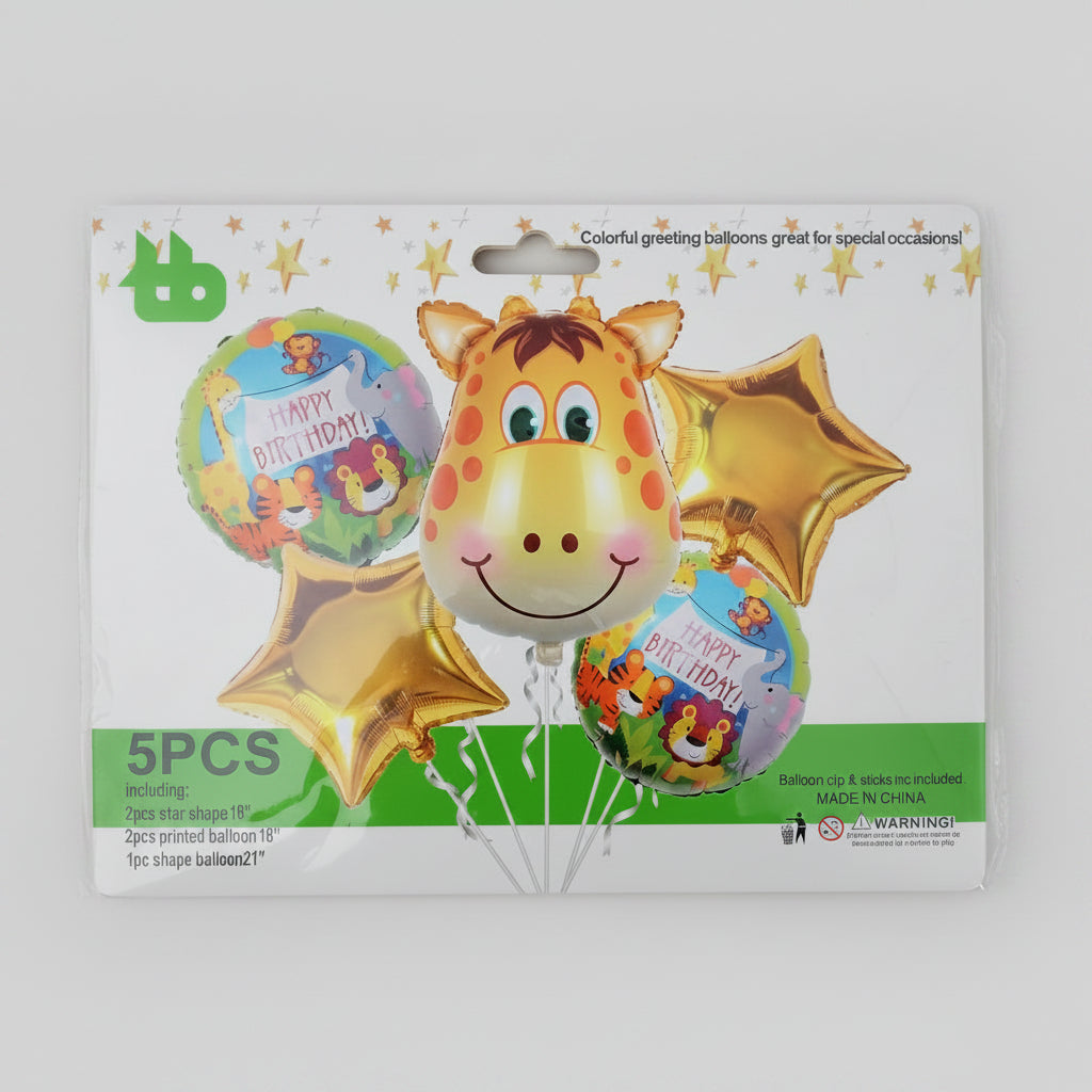 Foil Balloons Set (Assorted Design)