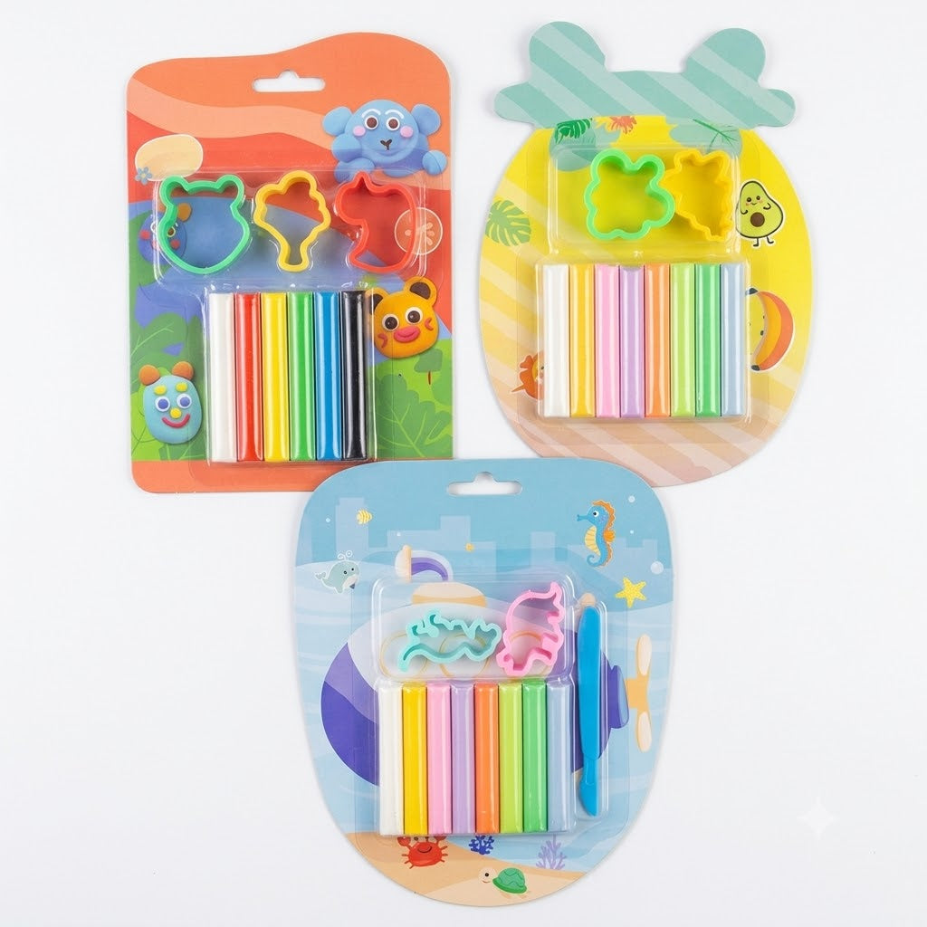 Modeling Clay & Shape Cutter Art Set - Assorted Design