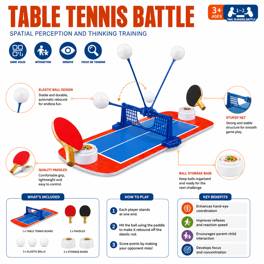 Table Tennis Battle Game