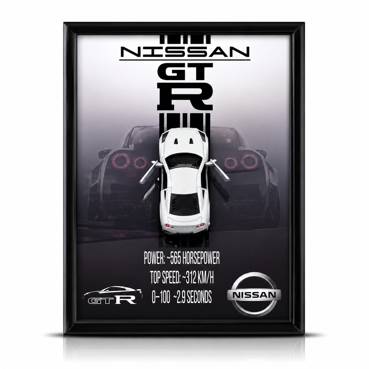 Magnetic Car Frame Collection – Premium 3D Wall Decor