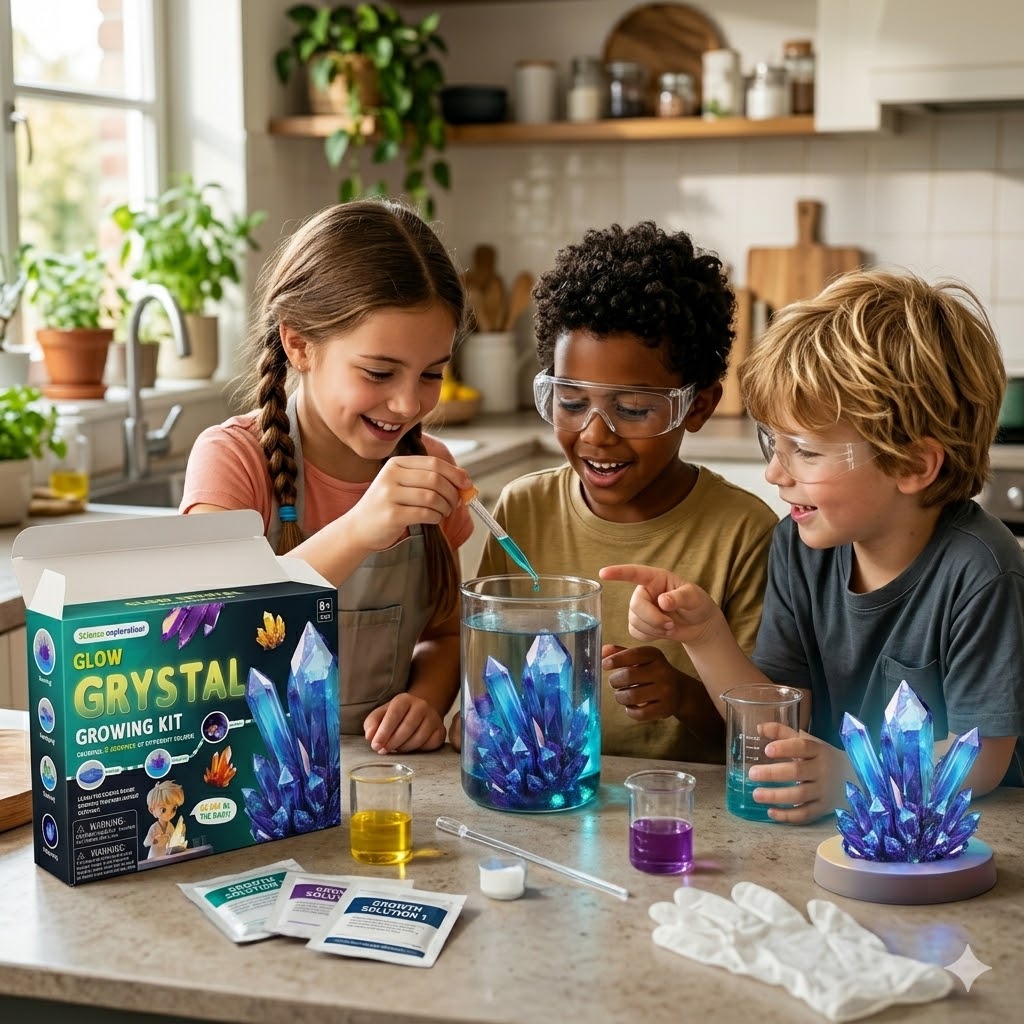 Glow Crystal Growing Kit
