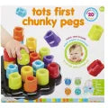 Tots First Chunky Pegs - Baby Toddler Sorting Activity - JustForKids
