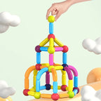 Magnetic Building Blocks – STEM Educational Toy - JustForKids