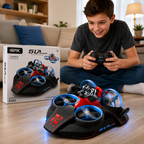 SLA Trixenie 3-in-1 RC Hovercraft Drone - Land, Air & Water Remote Control Toy - image 2