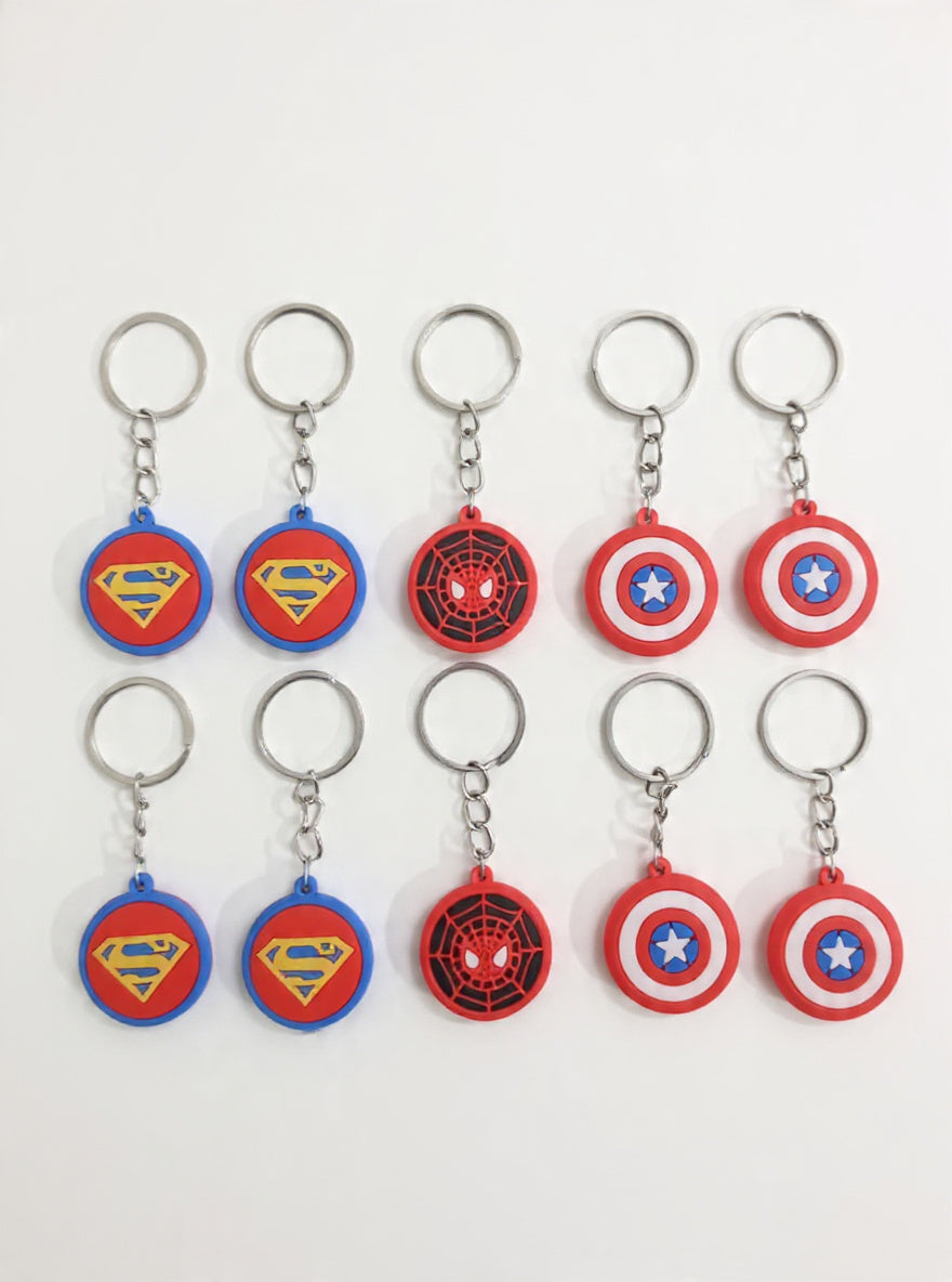Superhero PVC Keychain