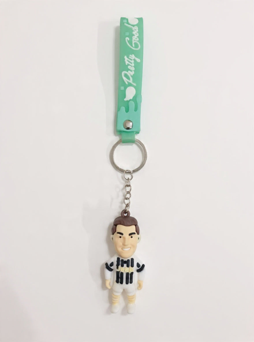 Soccer Player Keychain