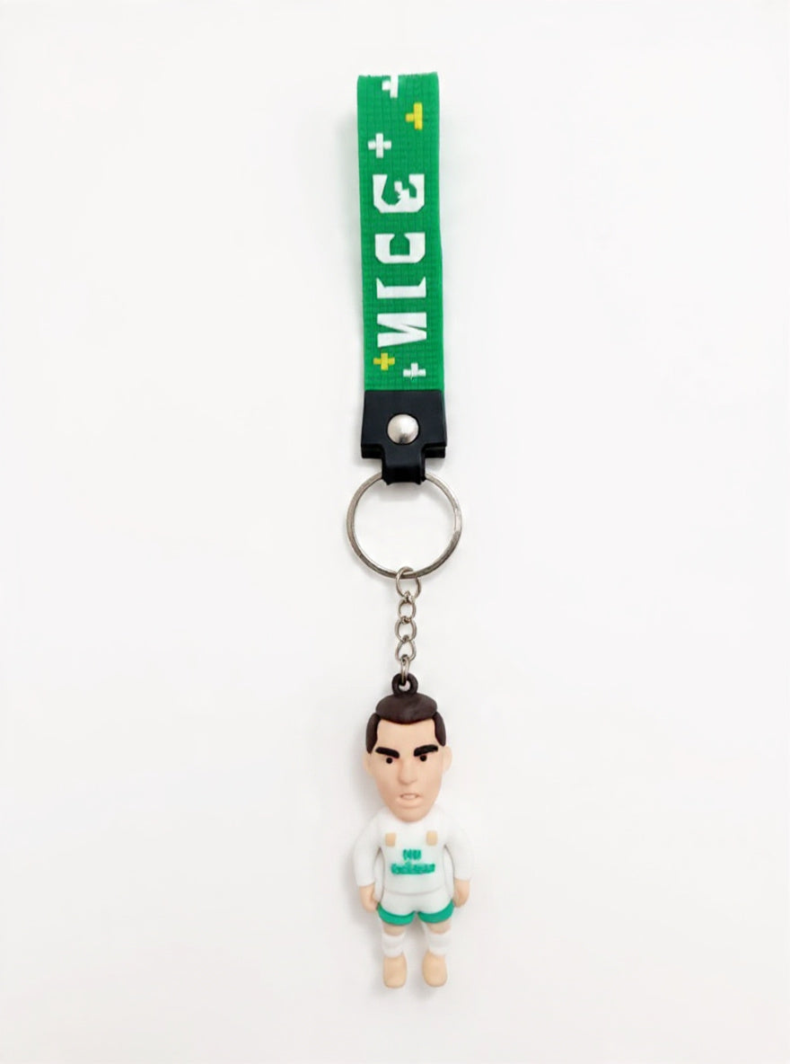 Soccer Player Keychain