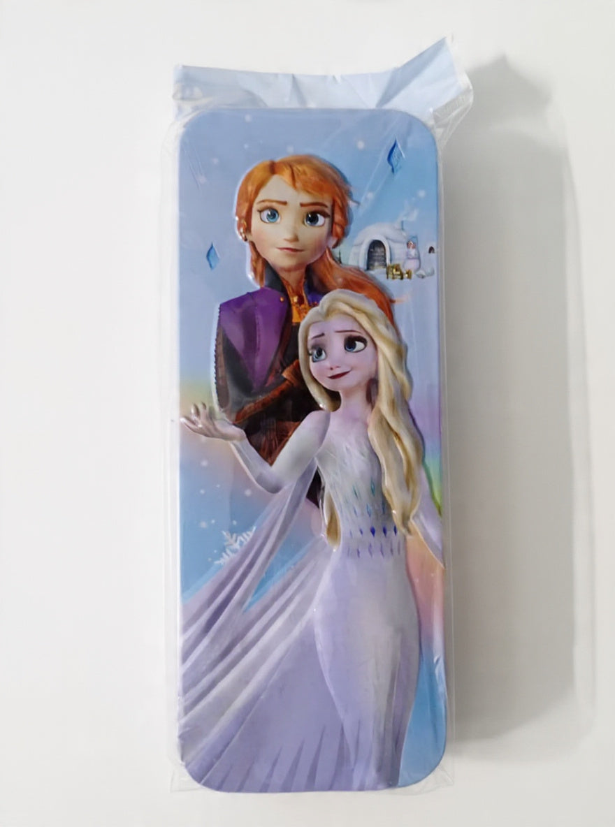 Metal Pencil Box with Multi Characters - Collection