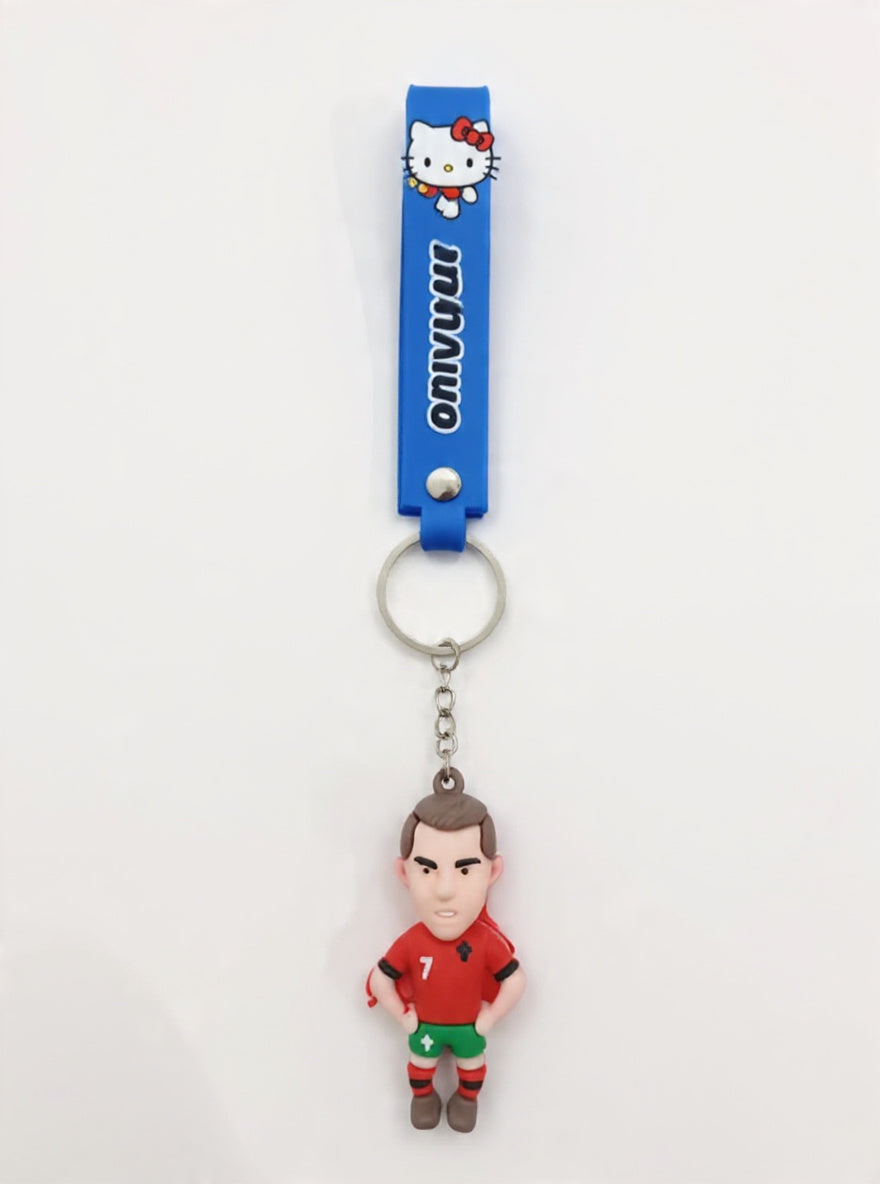 Soccer Player Keychain