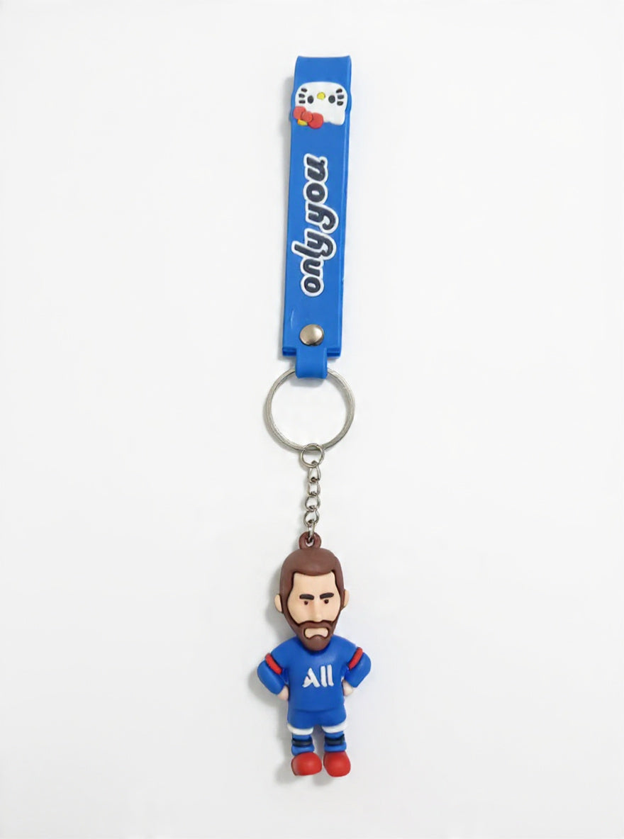 Soccer Player Keychain